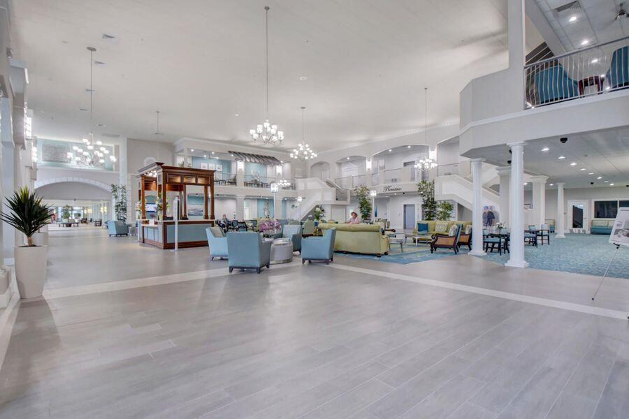 601 Monaco Way, Unit M Delray Beach, FL 33446 - Photo 25 of 31 Main Clubhouse Lobby