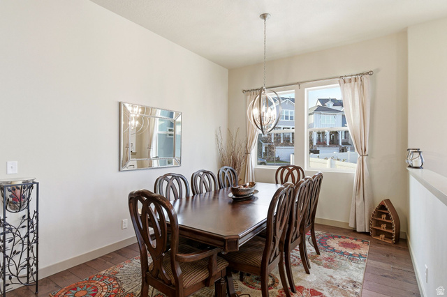 987 East Deer Arch Lane Draper, UT 84020 - Photo 16 of 46 Formal dining space off kitchen.