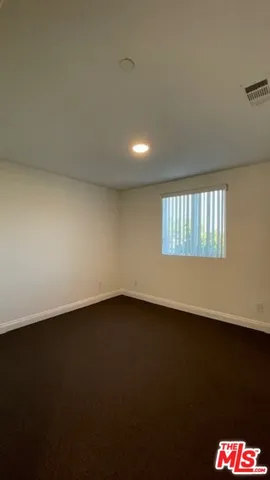 a close up view of closet