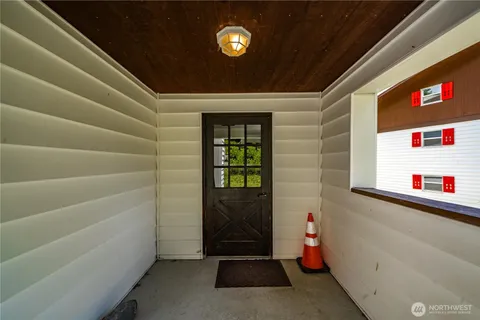 a view of entrance