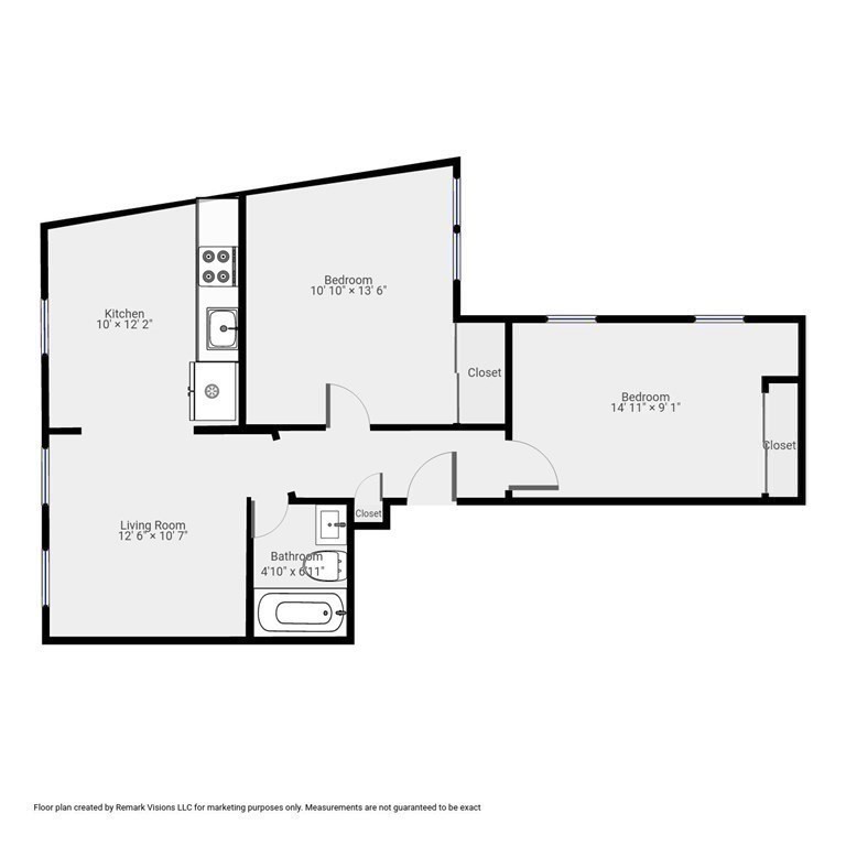 136 Prince Street, Unit 6 Boston, MA 02113 - Photo 14 of 14 a picture of a room with a bench and a painting on the wall