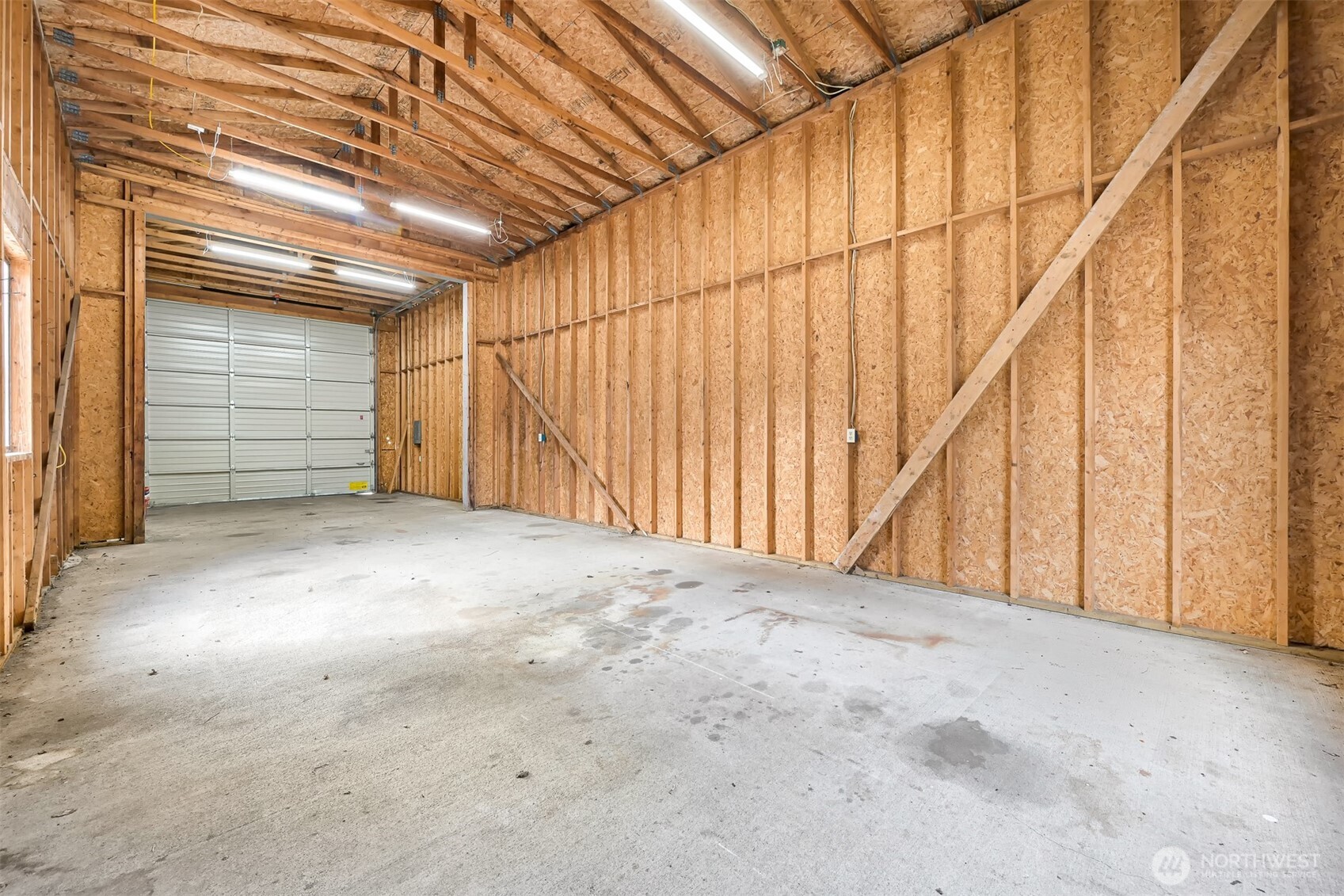 1229 West Axton Road Ferndale, WA 98248 - Photo 35 of 40 a view of an empty room with a garage