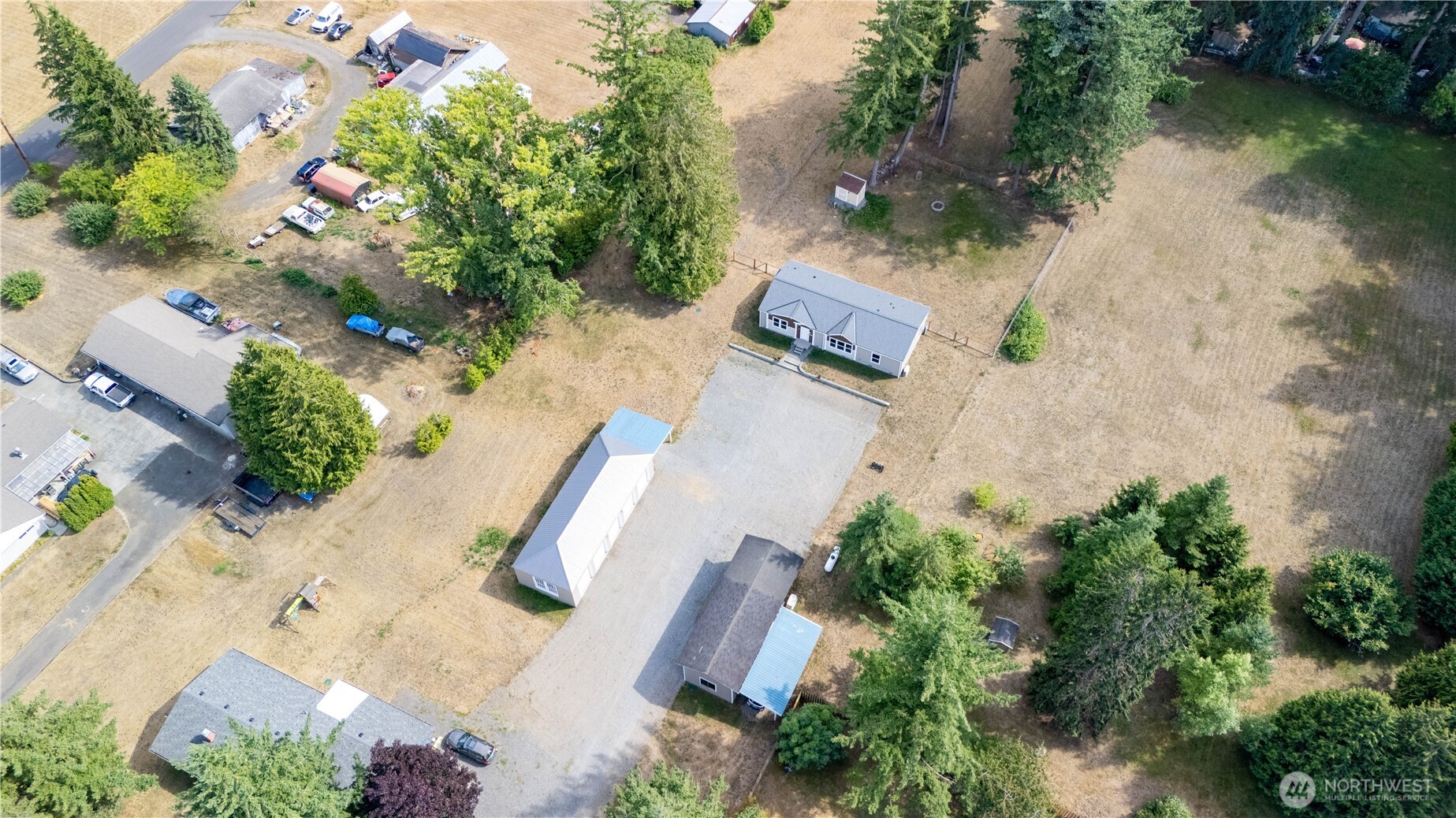 1229 West Axton Road Ferndale, WA 98248 - Photo 39 of 40 an aerial view of a house with outdoor space