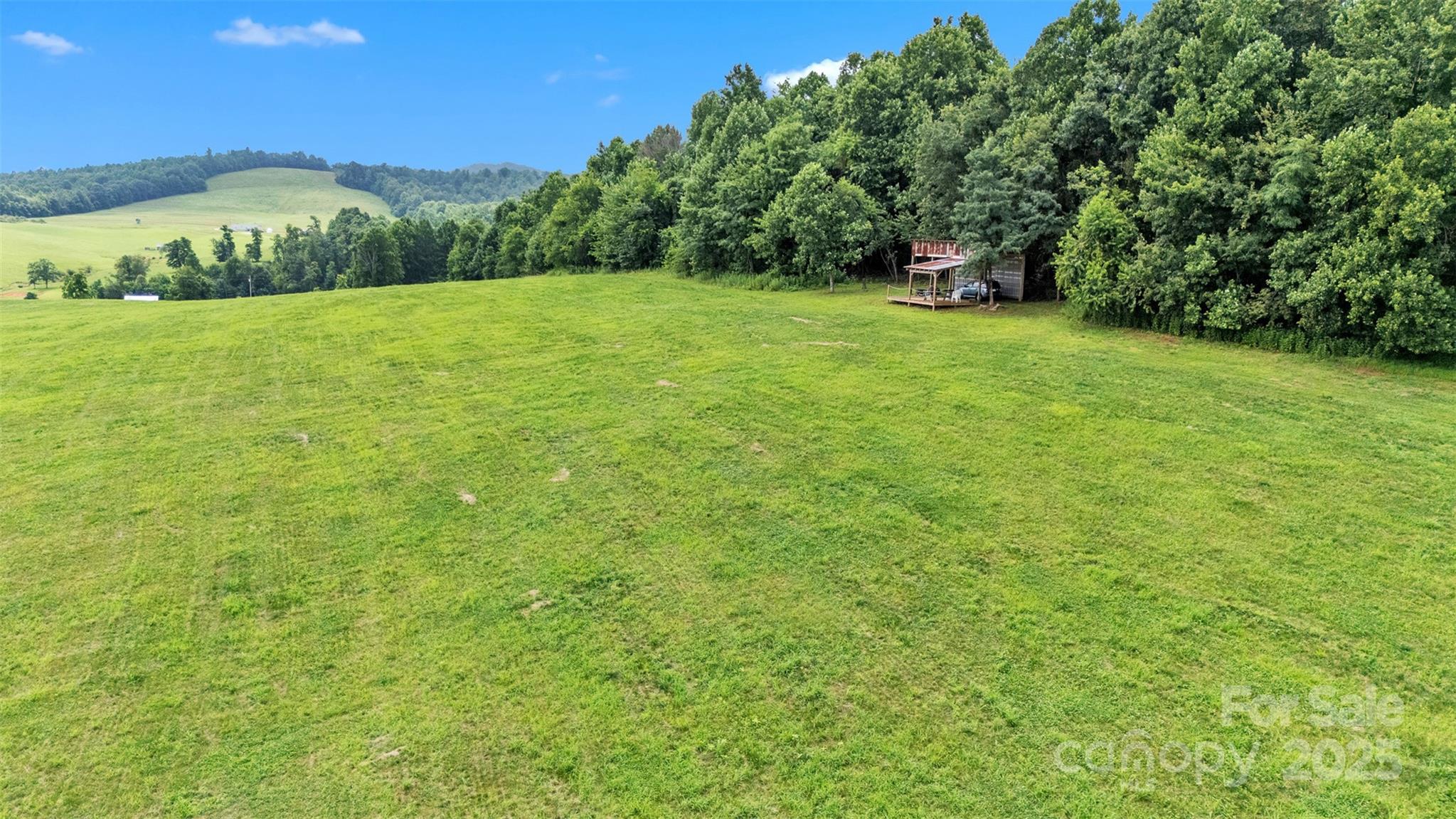 0 Pike Road Moravian Falls, NC 28654 - Photo 18 of 19 a view of a field with an trees in the background