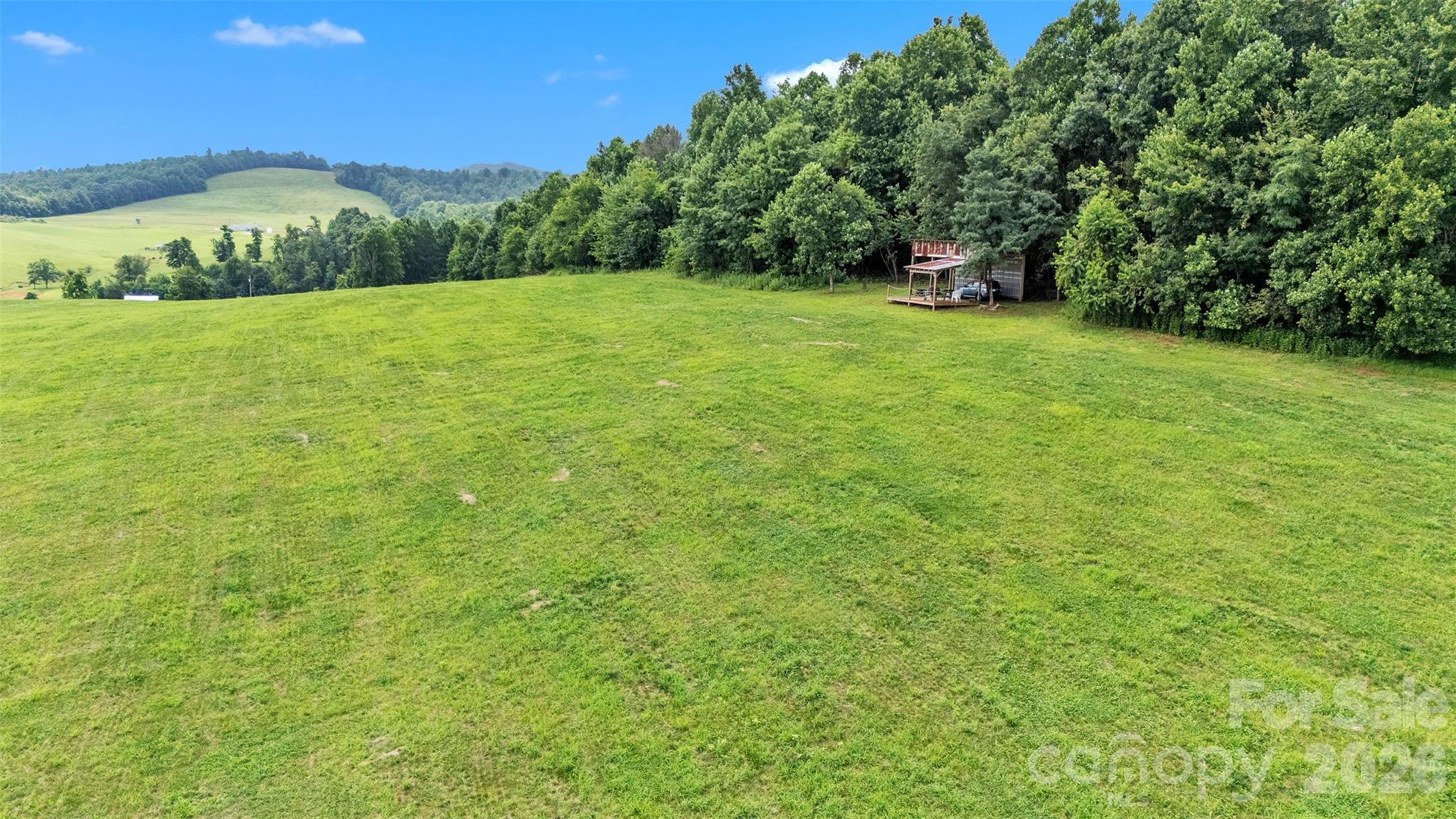 0 Pike Road Moravian Falls, NC 28654 - Photo 18 of 19 a view of a field with an trees in the background