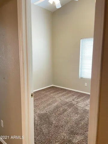 a view of empty room with window