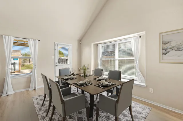 a kitchen with granite countertop a counter top space appliances and cabinets