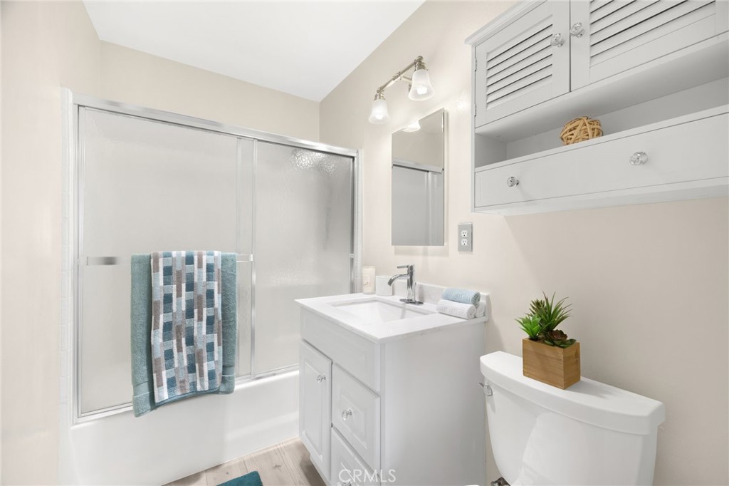 836 Willow Drive Brea, CA 92821 - Photo 29 of 35 a bathroom with a sink toilet and shower