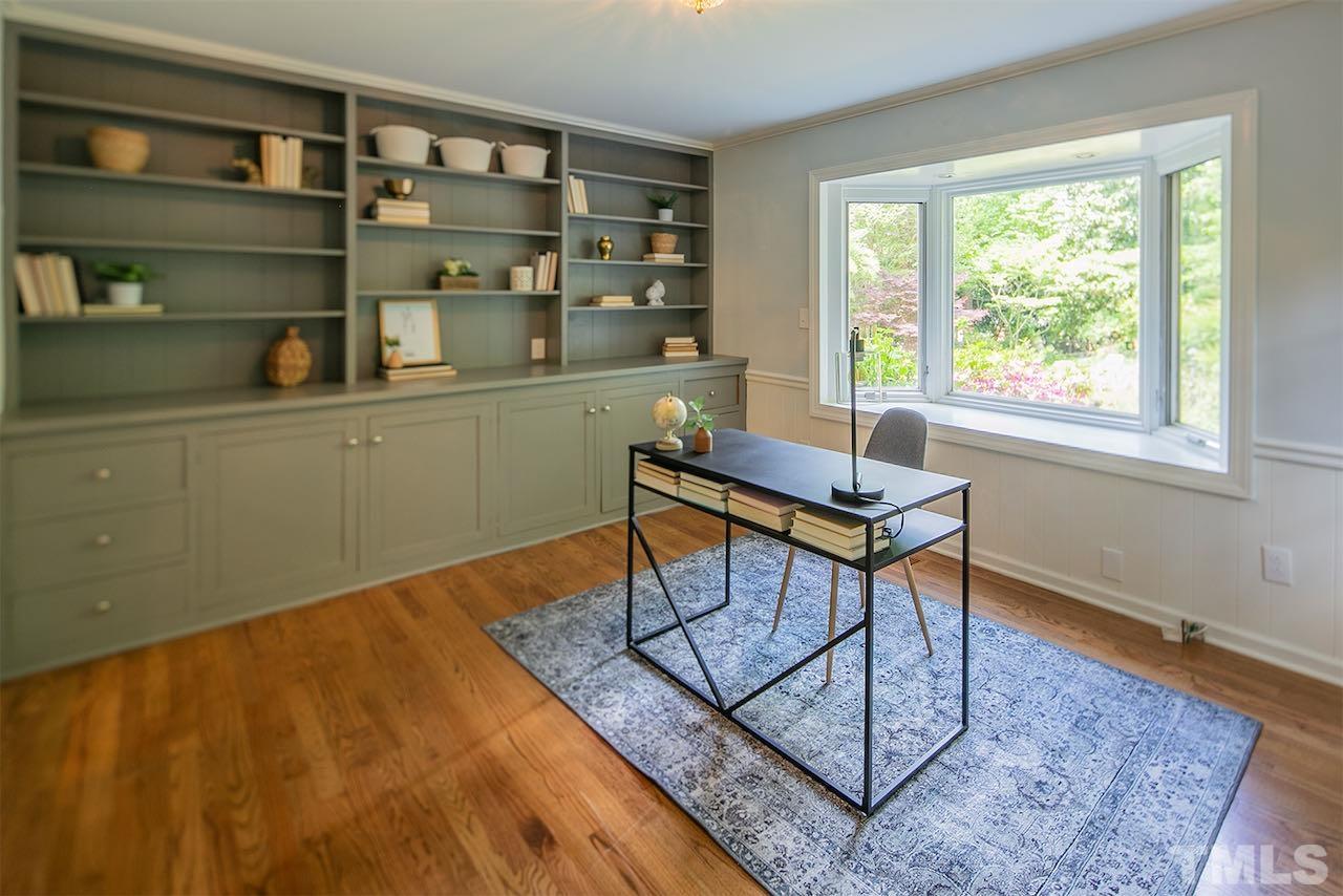 6420 Brandywine Road Raleigh, NC 27607 - Photo 15 of 28 a work room with furniture and a window