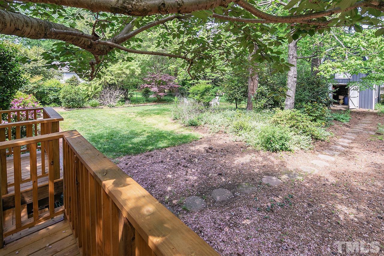 6420 Brandywine Road Raleigh, NC 27607 - Photo 25 of 28 a view of outdoor space and yard