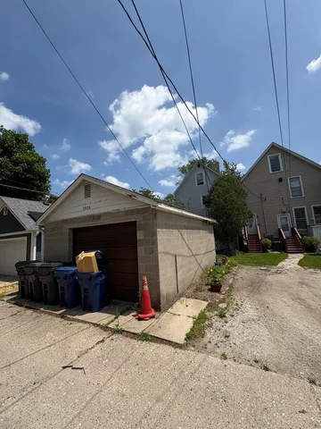 a front view of a house with entryway