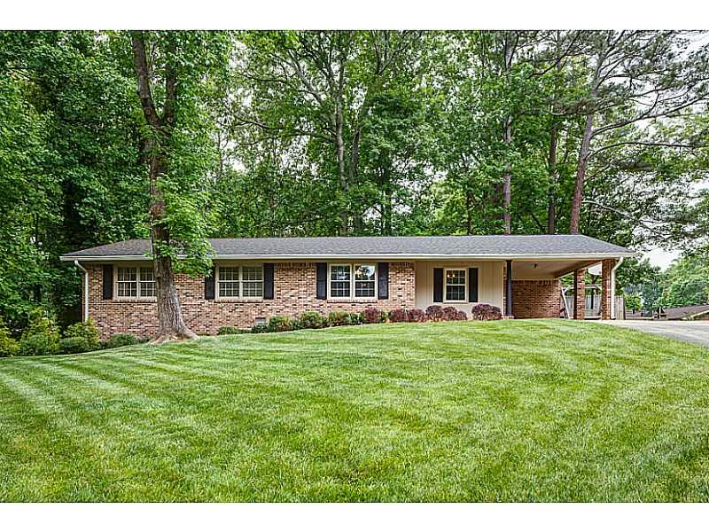 4077 Oakcrest Road Tucker, GA 30084 - Photo 1 of 1 Exterior Front. A Beautiful, Green Lawn Welcomes You Home To 4077 Oak Crest Drive. This, All Brick Ranch, Sits On A Beautifully Landscaped Lot And Features Everything You Have Been Searching For~