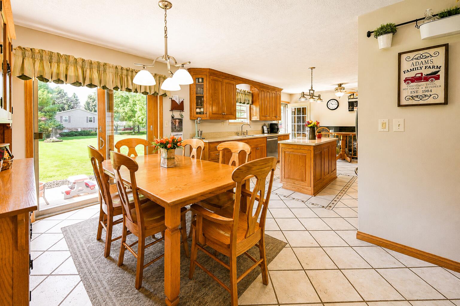 4401 Mumper Road Springfield, OH 45502 - Photo 12 of 39 Spacious kitchen with custom maple cabinetry. This is truly the HUB of the home!