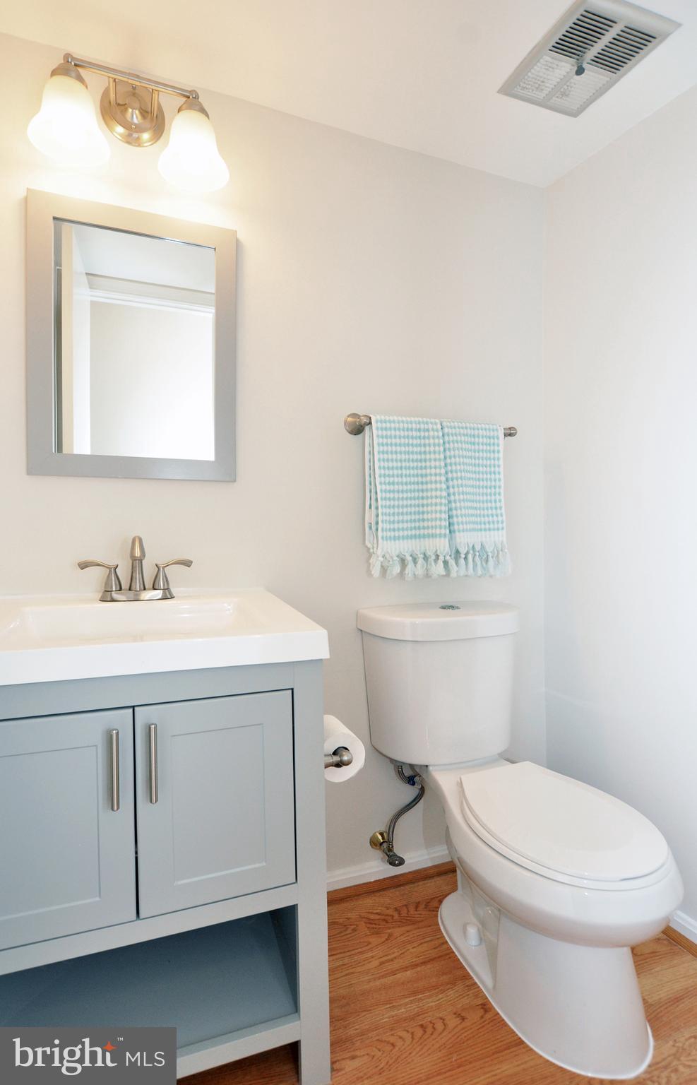 10413 Mountain Quail Road Silver Spring, MD 20901 - Photo 11 of 17 Remodeled main level guest bath off foyer.