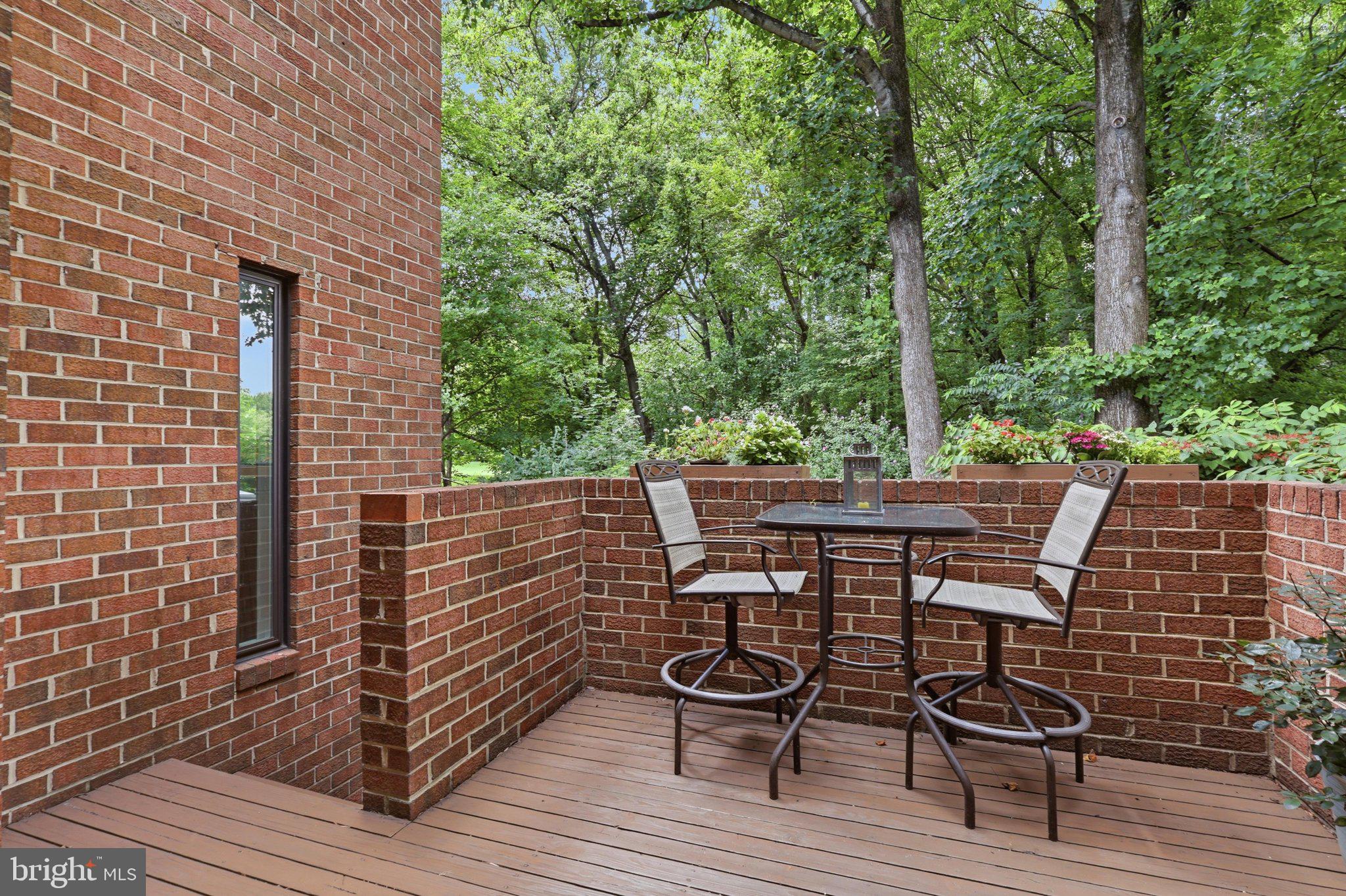 11615 Hunters Green Court Reston, VA 20191 - Photo 16 of 66 Private balcony with views of the golf course