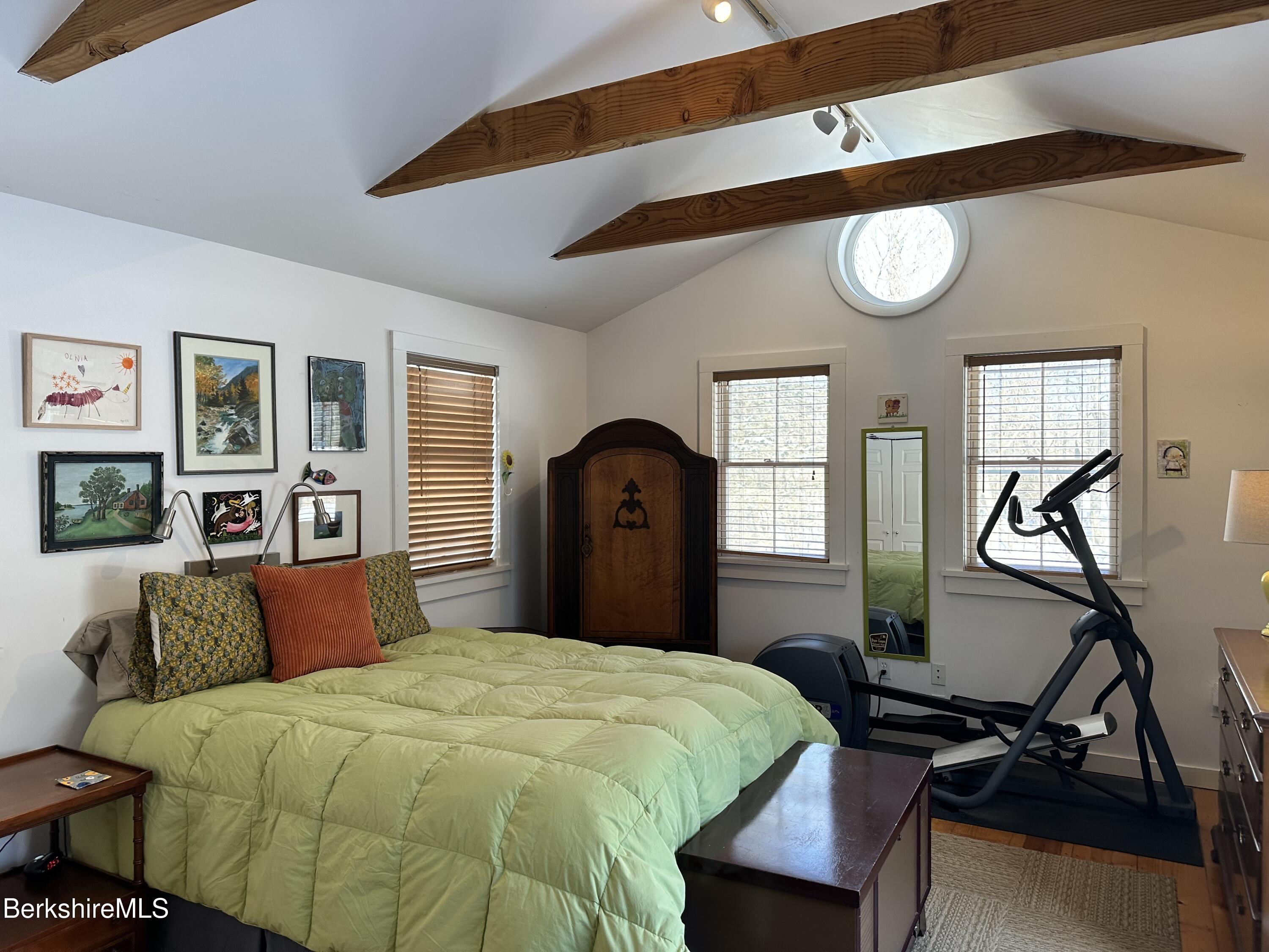 139 West Center Road West Stockbridge, MA 01266 - Photo 15 of 35 Vaulted Ceiling in Primary Bedroom