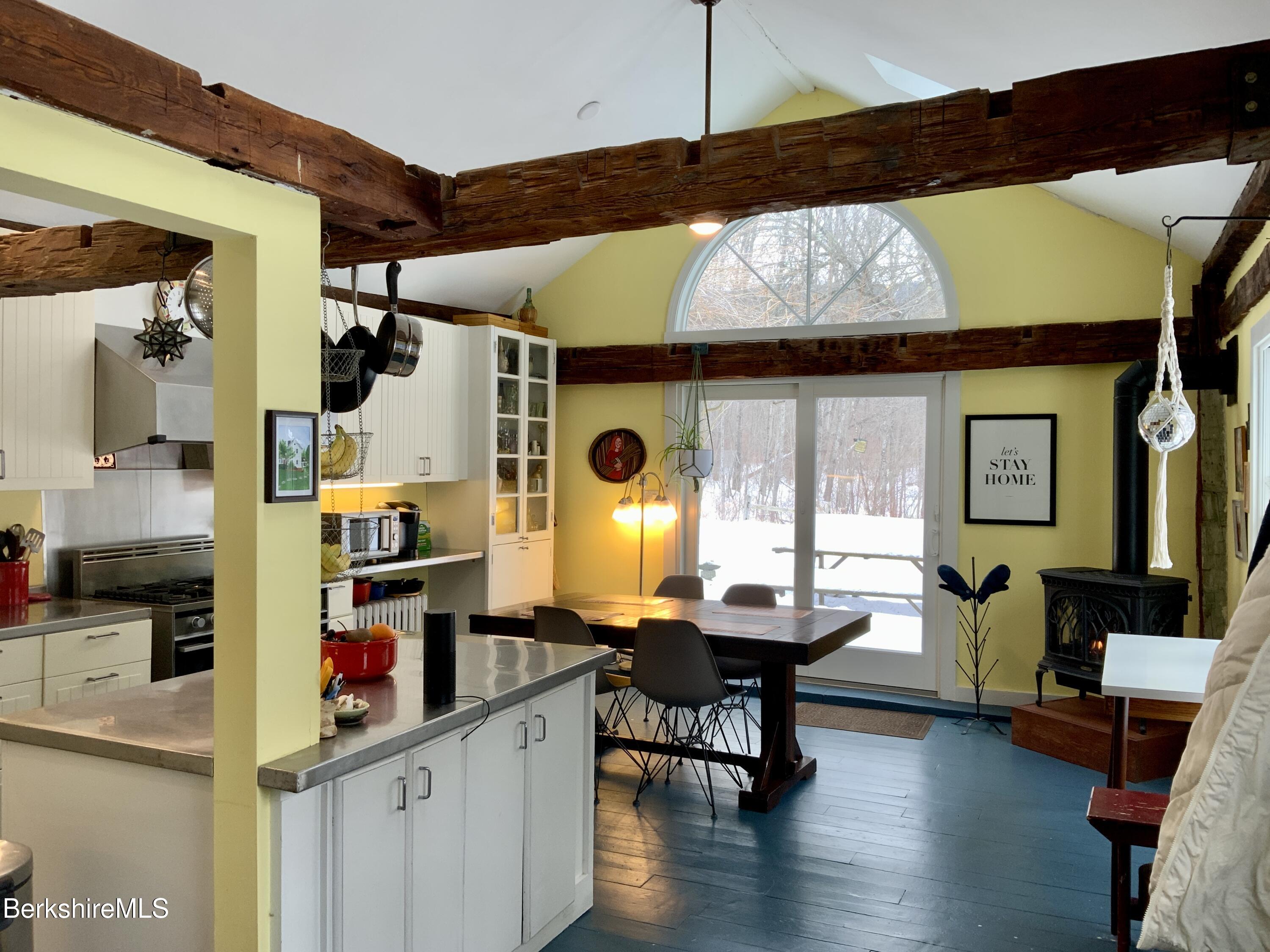 139 West Center Road West Stockbridge, MA 01266 - Photo 4 of 35 Bright Sunny Cook's Kitchen
