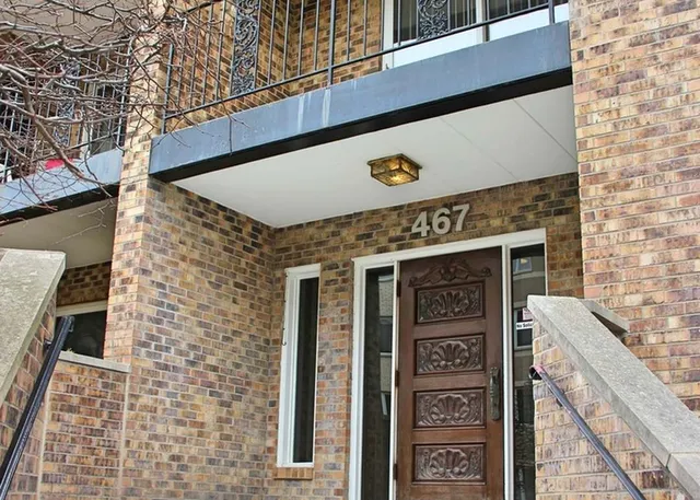 a sign that is on the side of a building