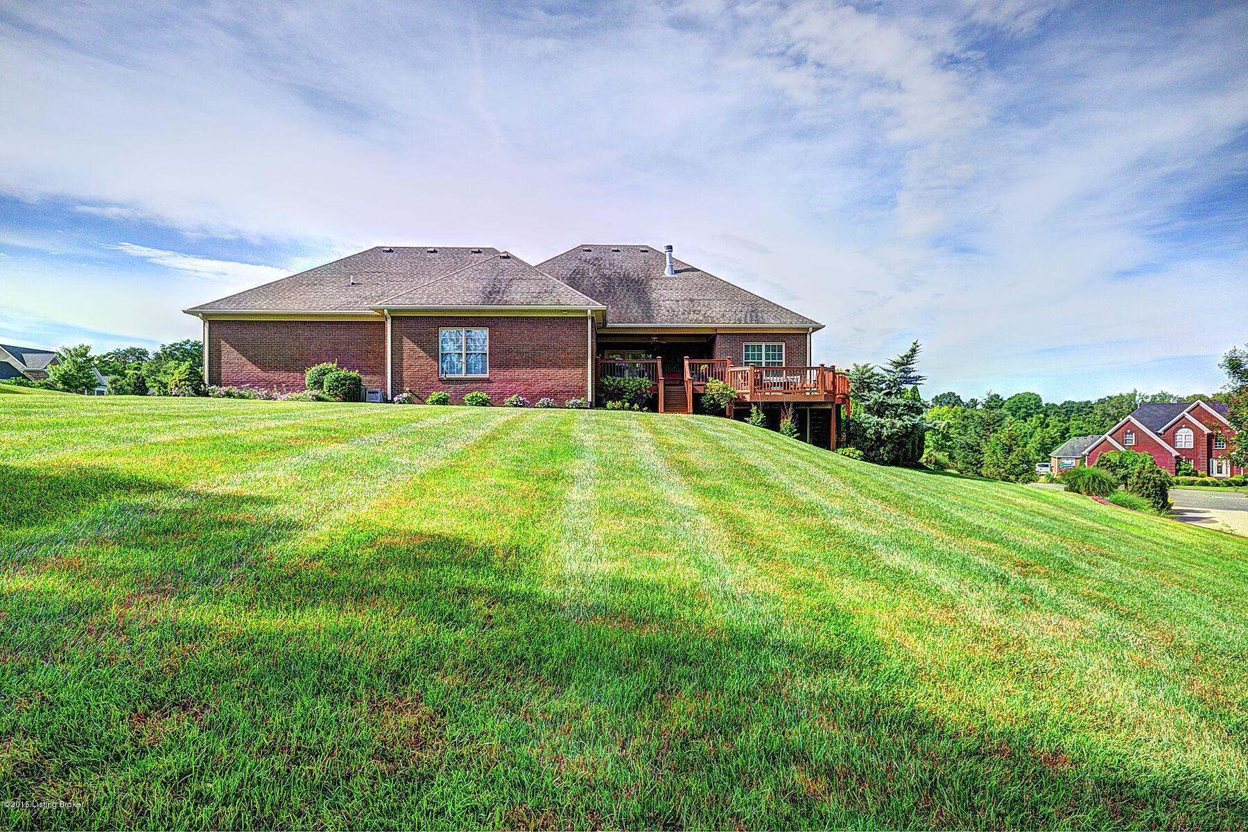 12104 Ridgeview Court Goshen, KY 40026 - Photo 52 of 52 12104Ridgeviewyardfrombackoflot