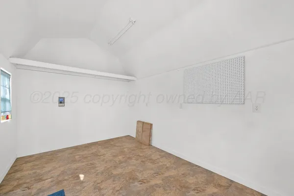 a view of empty room