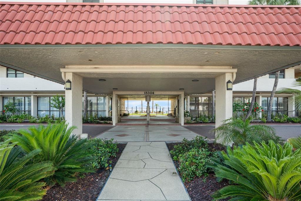 18304 Gulf Boulevard, Unit 105 Redington Shores, FL 33708 - Photo 29 of 33 a view of entrance front of house
