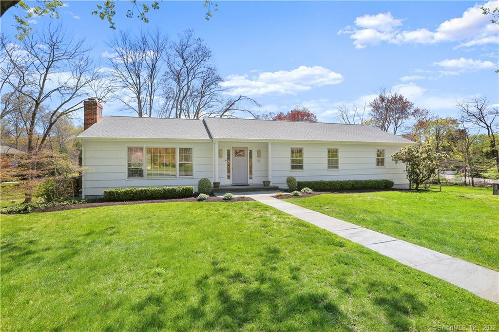 50 Hillandale Road Westport, CT 06880 - Photo 1 of 1 Enjoy the Zen Energy of easy one story living