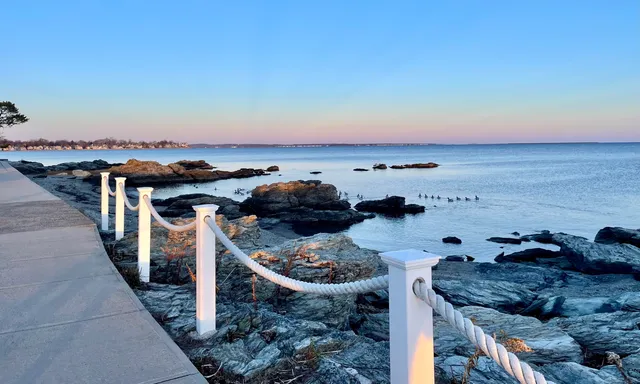 a view of terrace with stove