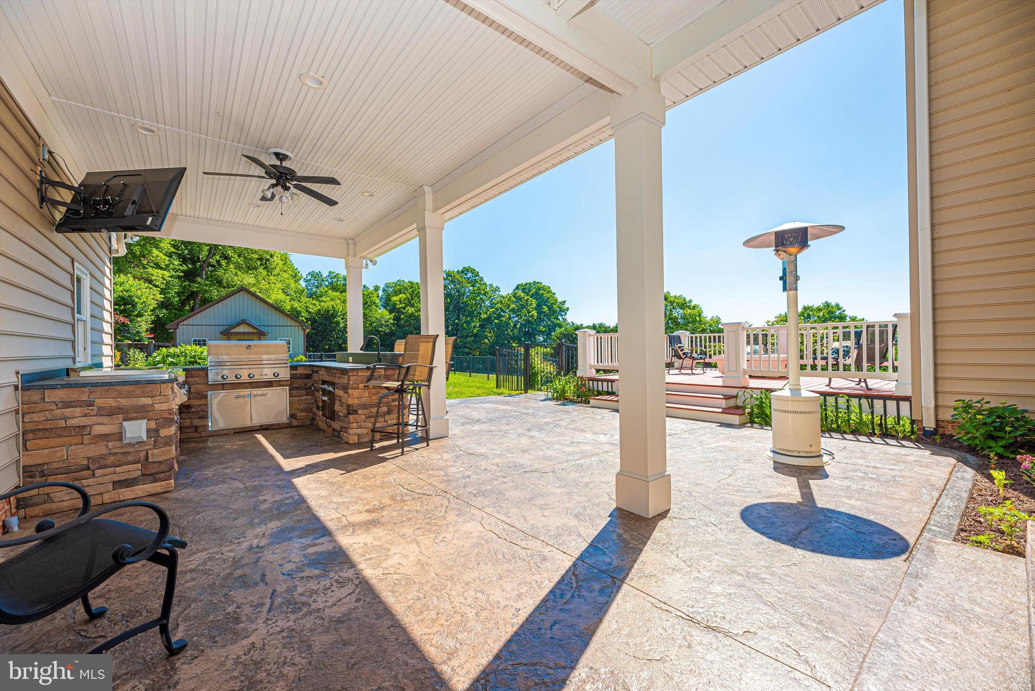 8300 Edgewood Church Road Frederick, MD 21702 - Photo 81 of 108 Outdoor kitchen!