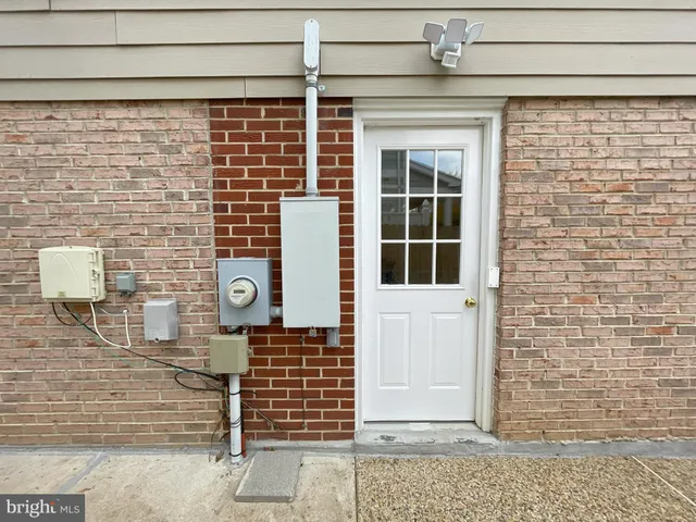 a view of a car garage door