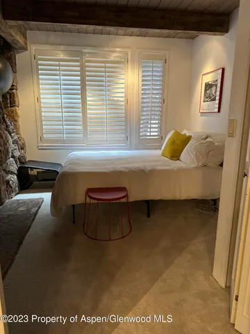 a room with furniture and window