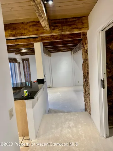 a view of water heater room