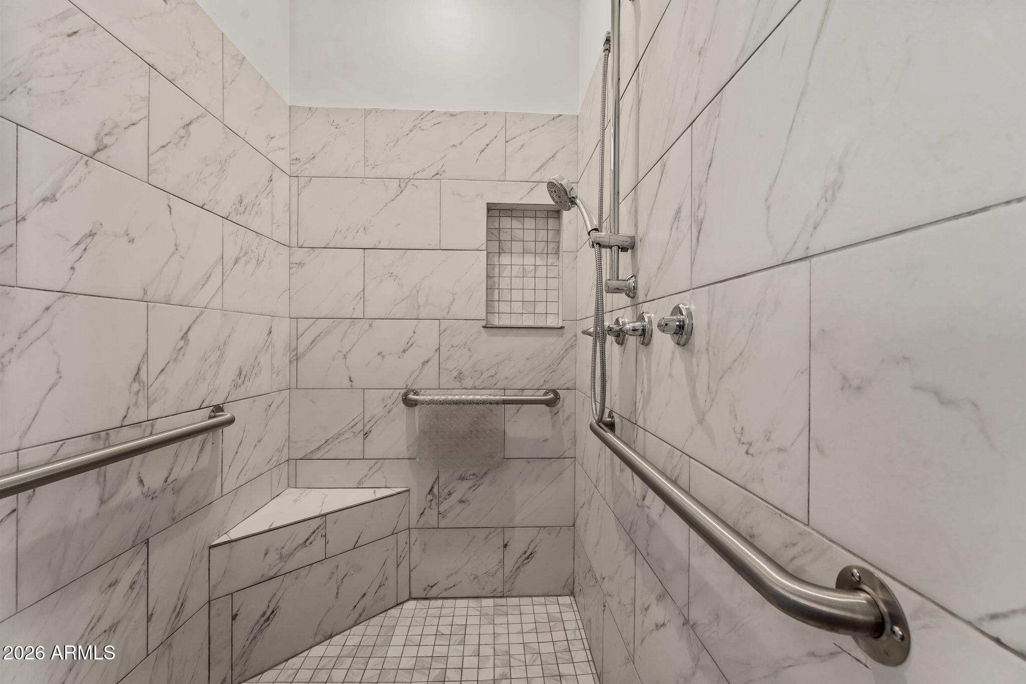 18210 Moonlight Mesa Road Wickenburg, AZ 85390 - Photo 81 of 141 a bathroom with a shower