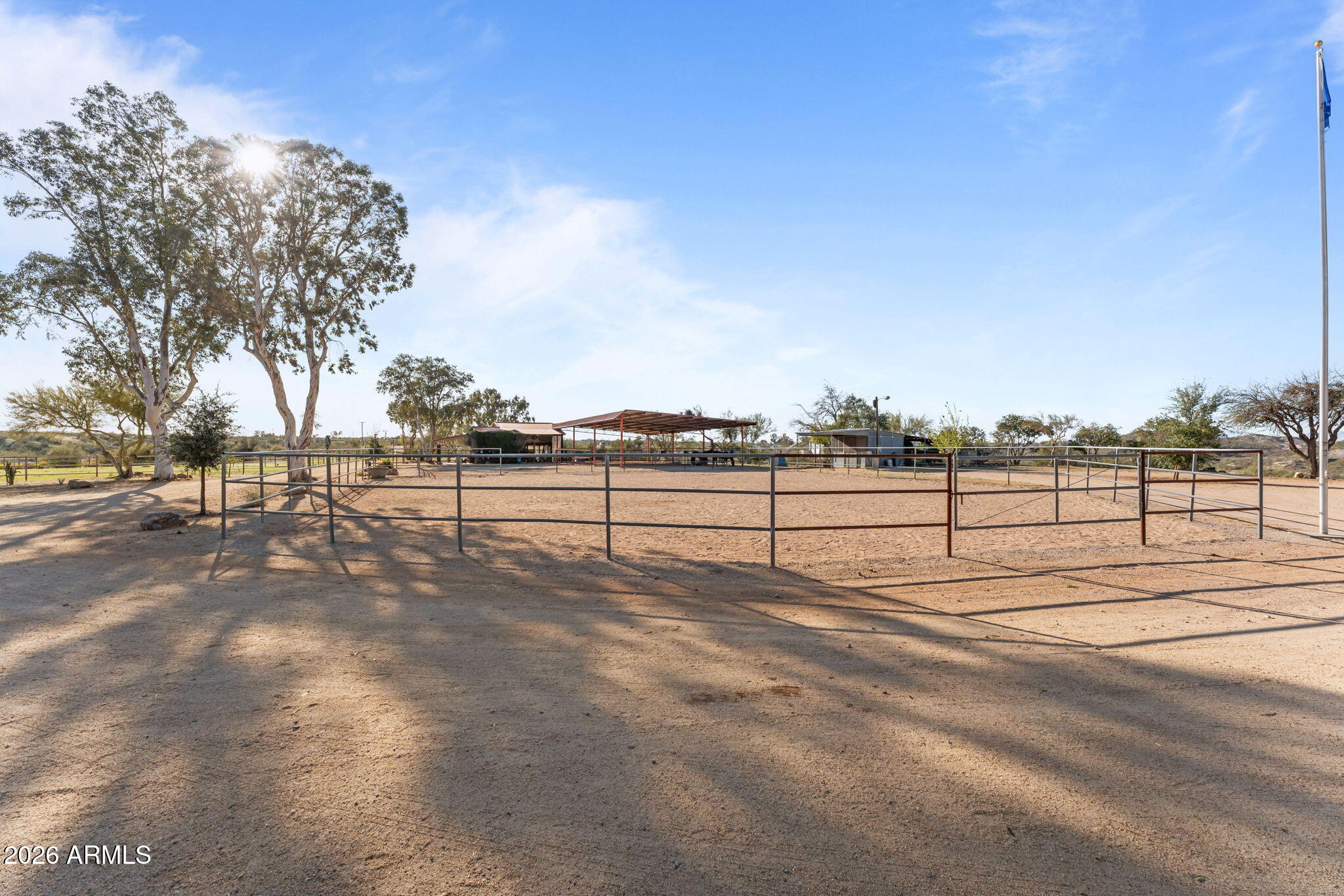 18210 Moonlight Mesa Road Wickenburg, AZ 85390 - Photo 85 of 141 a view of a road with a yard