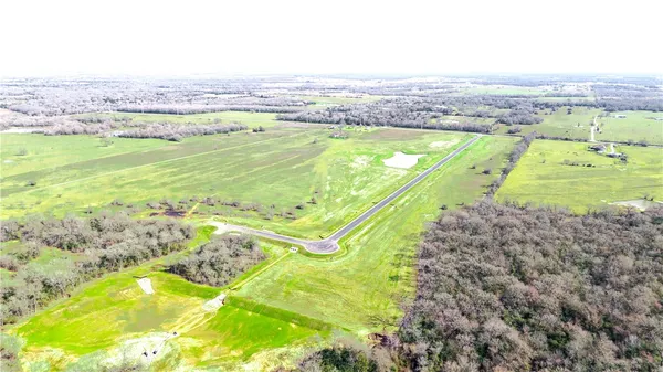 a view of a swimming pool with a garden