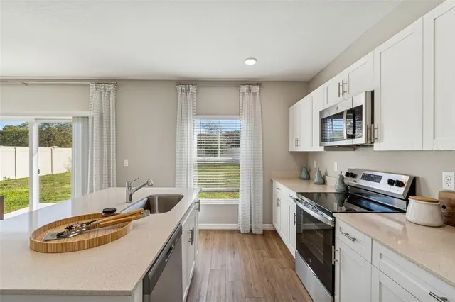 a room with storage and utility