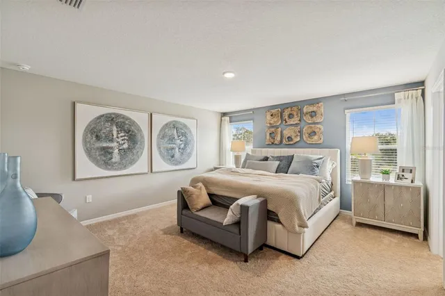 a view of a room with stairs