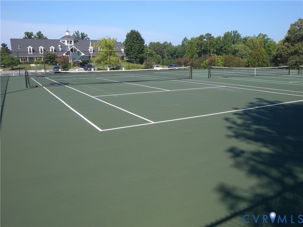 13437 Corapeake Terrace Chesterfield, VA 23838 - Photo 2 of 11 a view of a tennis court