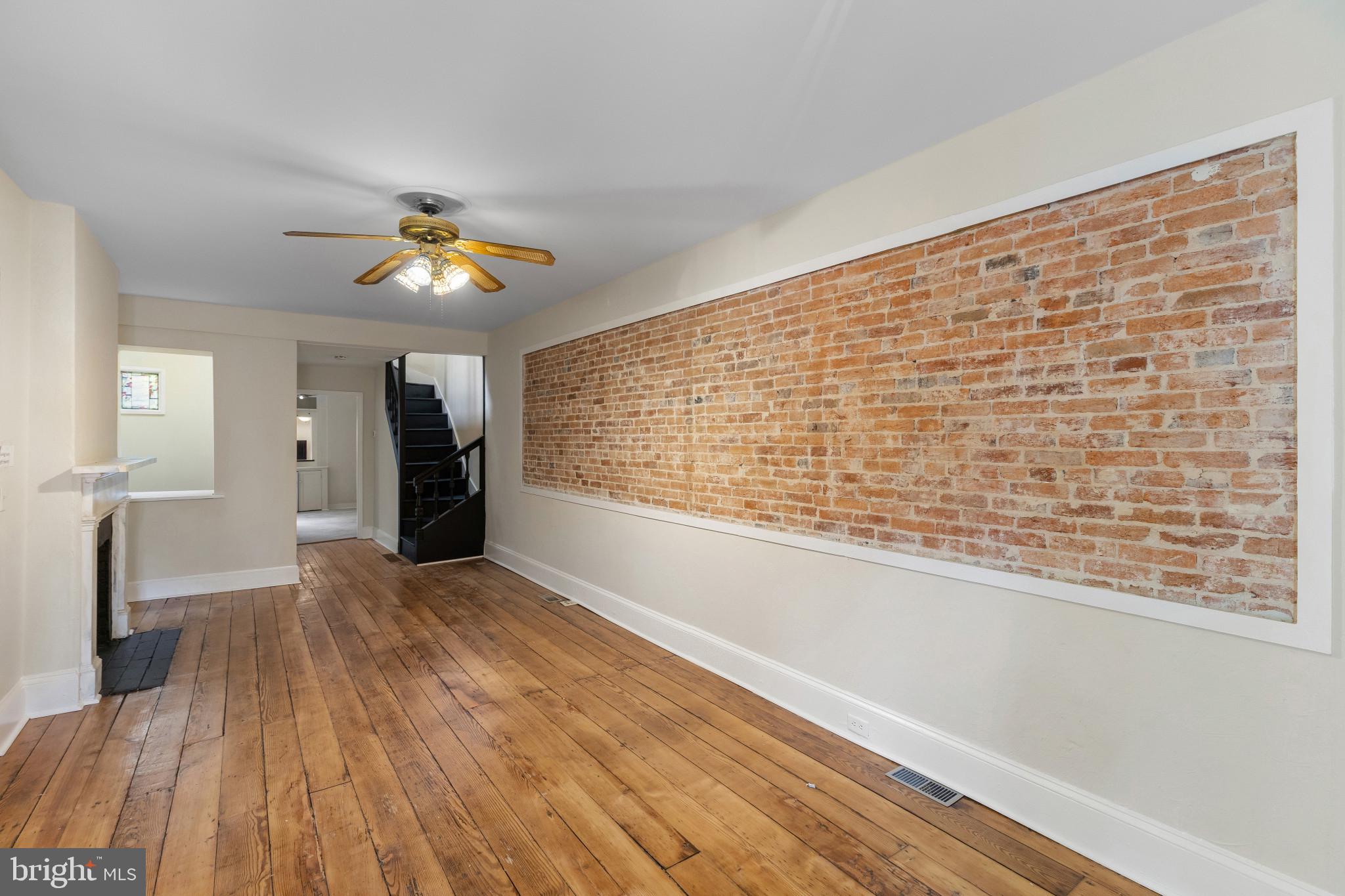 119 South Poppleton Street Baltimore, MD 21201 - Photo 5 of 27 a view of an empty room and glass door
