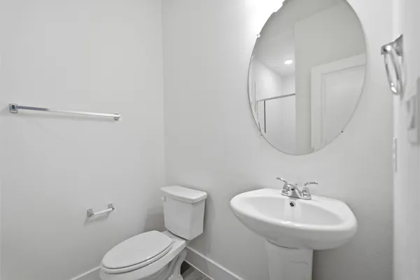 an empty room with a empty space and windows