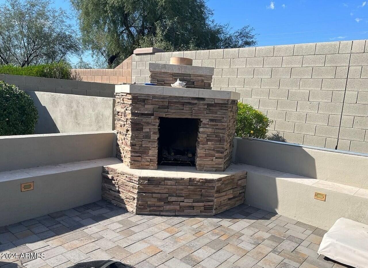 3852 East Expedition Way Phoenix, AZ 85050 - Photo 71 of 82 Outside Fireplace