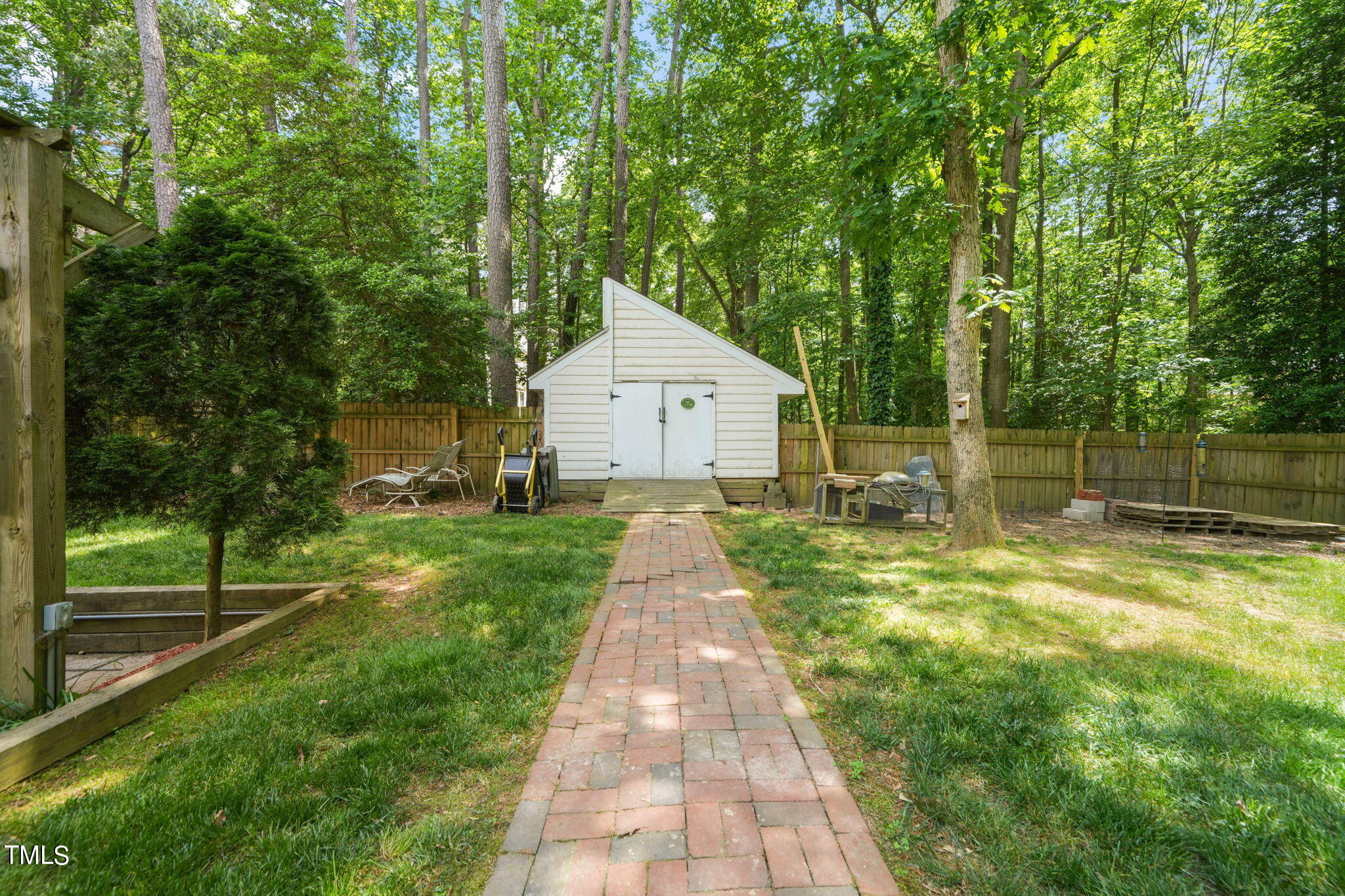 10917 Coachmans Way Raleigh, NC 27614 - Photo 60 of 67 Follow the Brick Road to the Man Cave