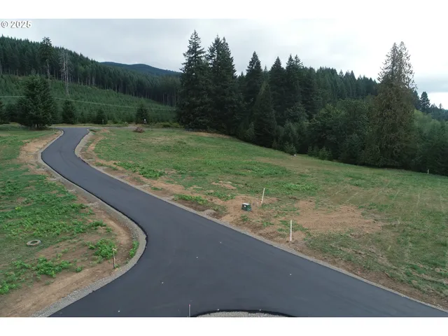 a view of a yard with a park