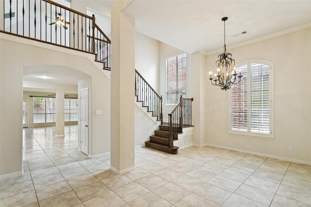 1148 Amy Drive Allen, TX 75013 - Photo 2 of 12 entrance opens into wide hall includes formal dining