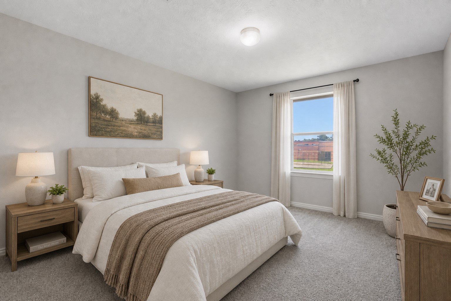 25926 Morgan Springs Spring, TX 77373 - Photo 31 of 49 One of three spacious secondary bedrooms offers plush carpeting, abundant natural light, neutral finishes, and plenty of room for family, guests, or a home office to fit your lifestyle. **Photo is Virtually Staged**