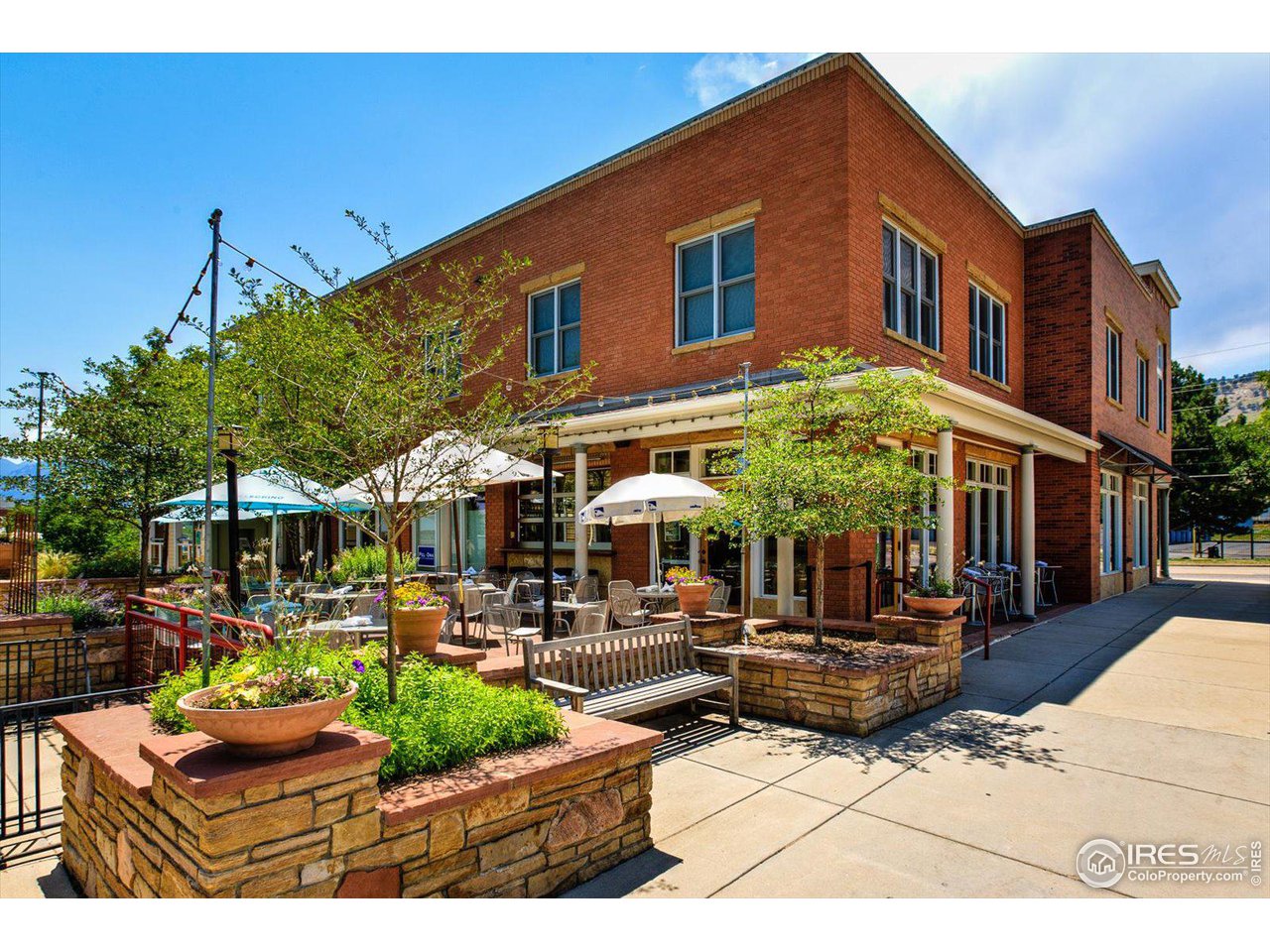 4585 13th Street, Unit D Boulder, CO 80304 - Photo 28 of 30 a front view of a building with patio