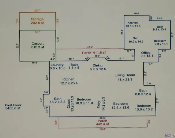 $559,000 | 13535 Wood Creek Drive, Baton Rouge, LA 70818