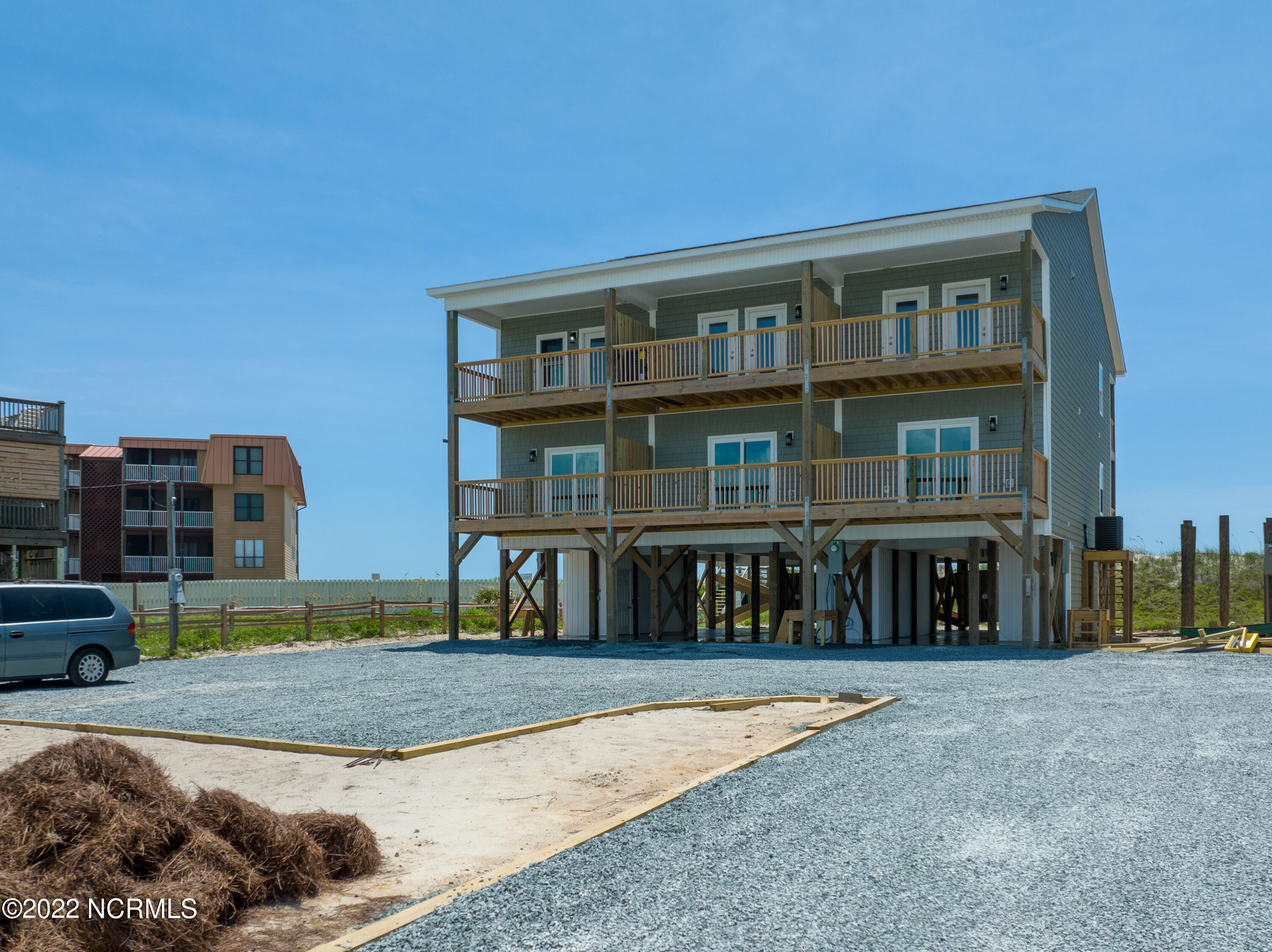 1796 New River Inlet Road North Topsail Beach, NC 28460 - Photo 4 of 11 1792-96 New River inlet Road - Aerials _