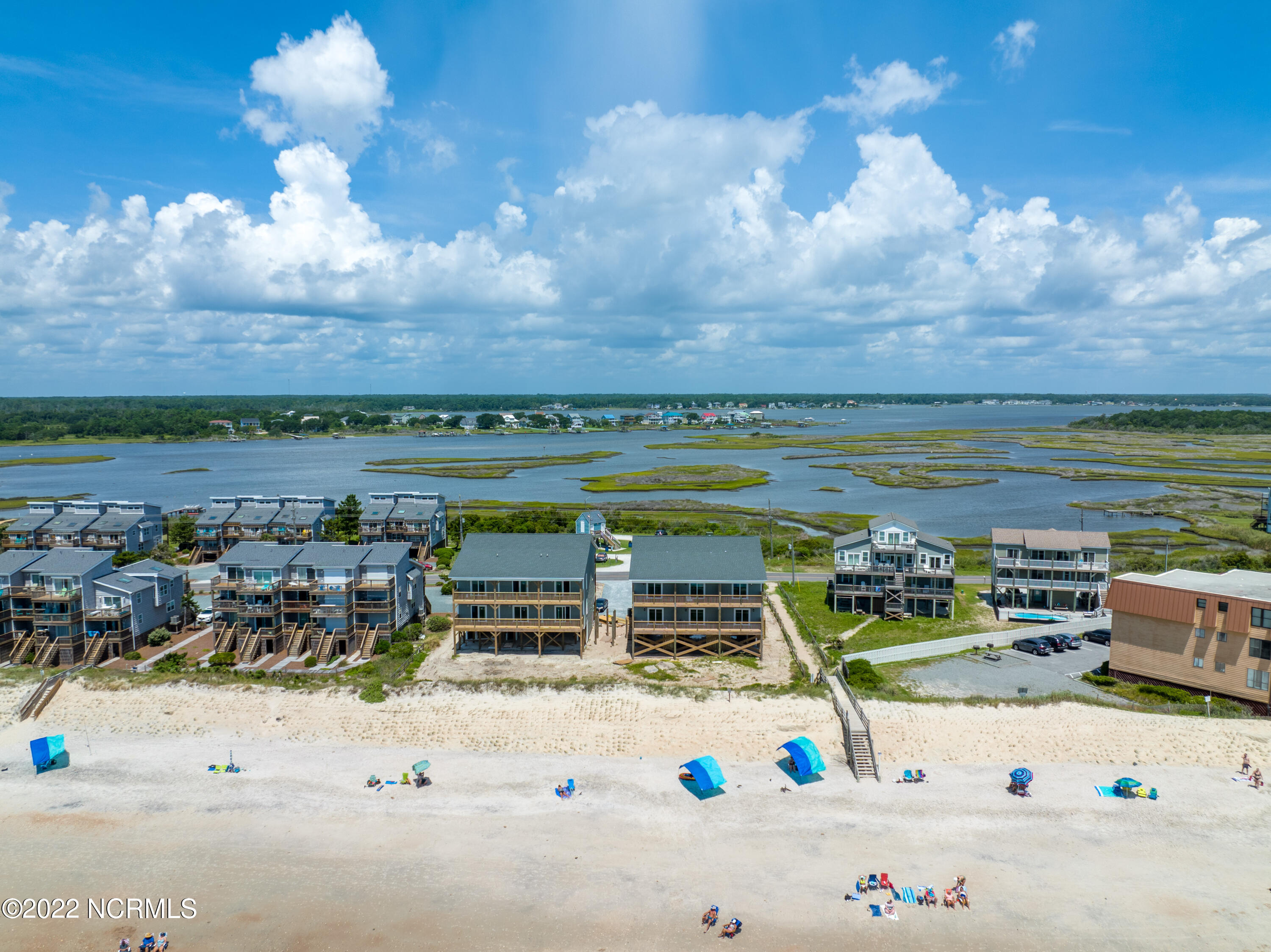 1796 New River Inlet Road North Topsail Beach, NC 28460 - Photo 7 of 11 1792-96 New River inlet Road - Aerials _
