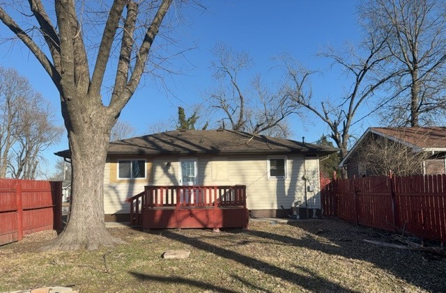 2111 Alexander Street Granite City, IL 62040 - Photo 12 of 12 a view of a backyard with a small yard and furniture