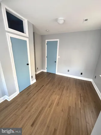 wooden floor in a room